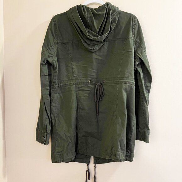 Chocolate Green Utility Jacket - Picture 3 of 9